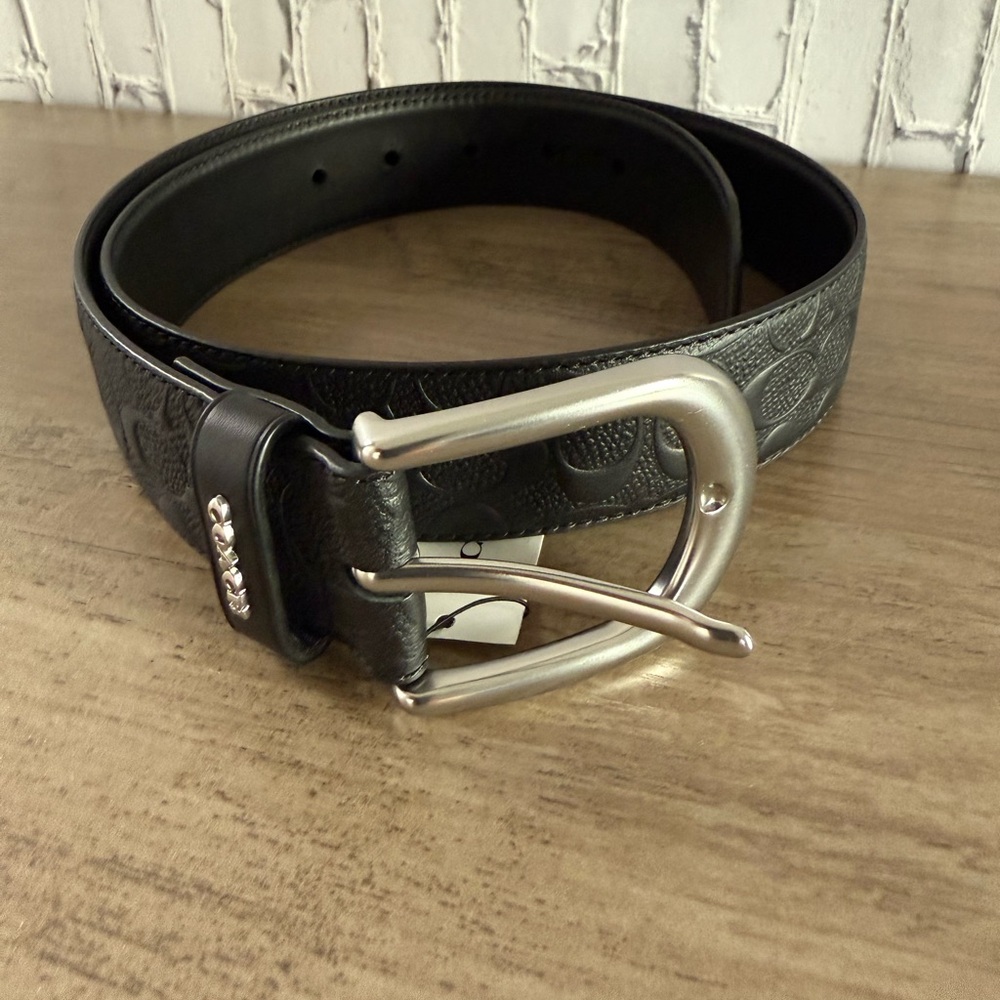 NWT Coach Harness Buckle Belt, 38 Mm CC969 - Picture 4 of 4